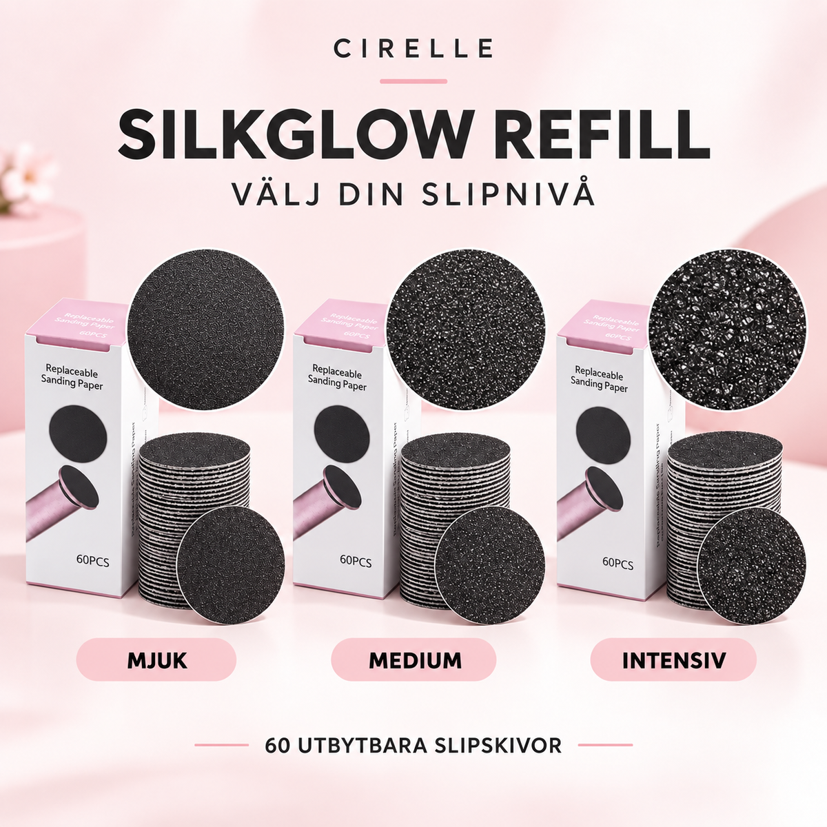 ✨ SilkGlow Refill – 60 Skivor