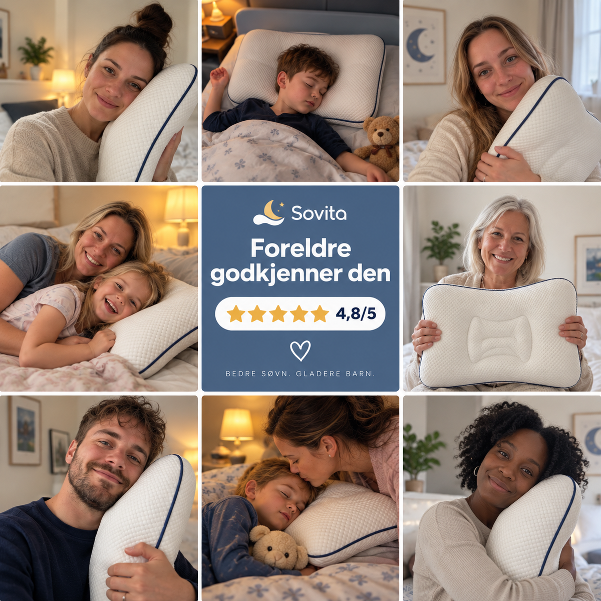 Sovita™ Ergonomisk Barnepute