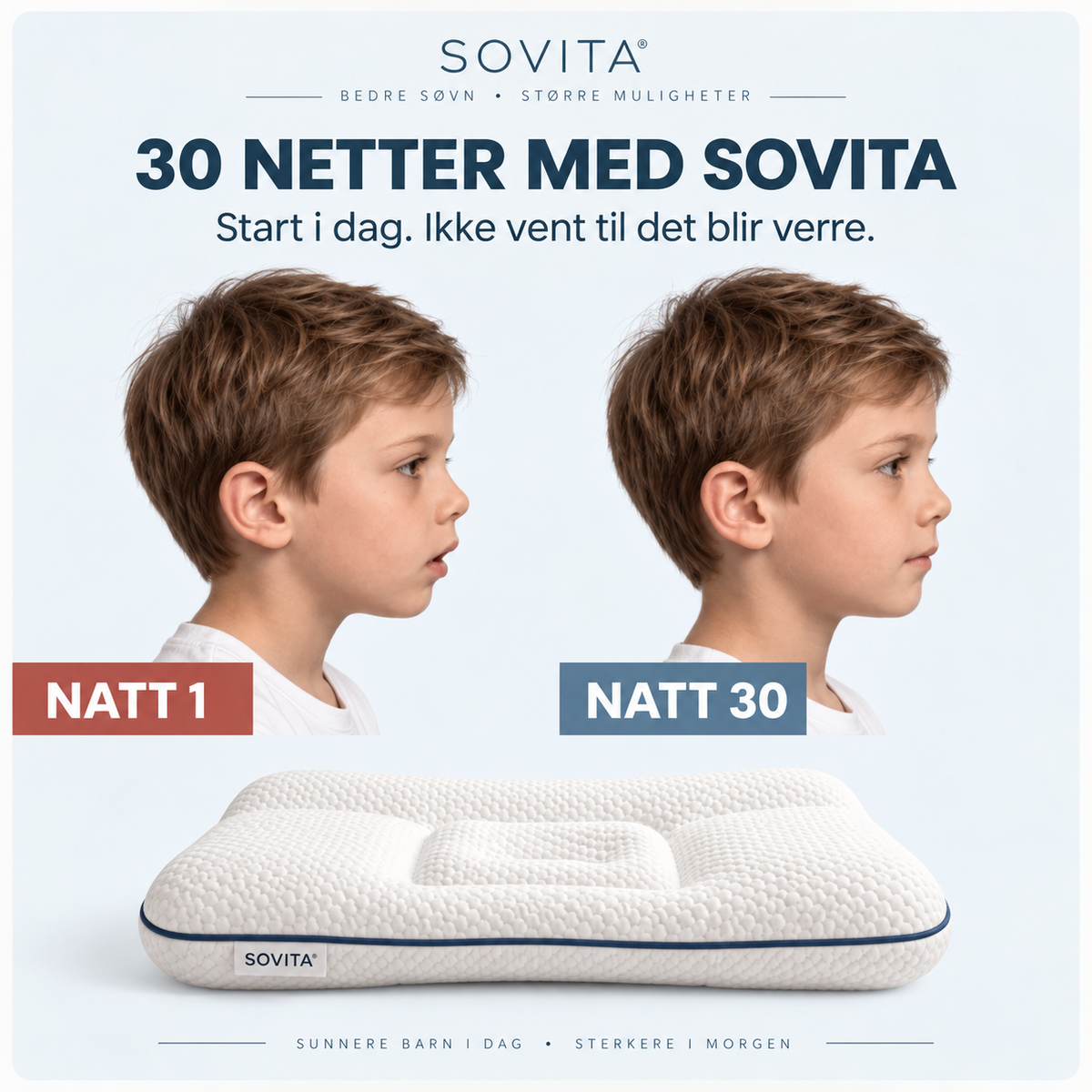 Sovita™ Ergonomisk Barnepute